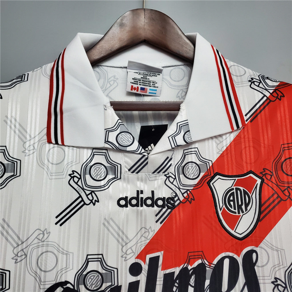 River Plate 1995/96 Home  Retro — Fan Version