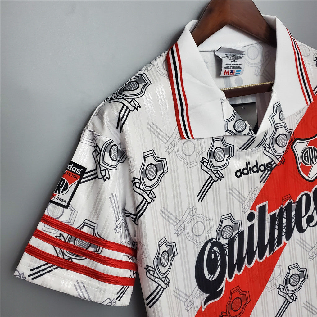 River Plate 1995/96 Home  Retro — Fan Version