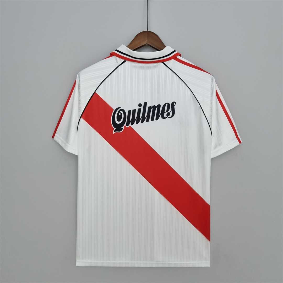 River Plate 1995/96 Home Retro — Fan Version