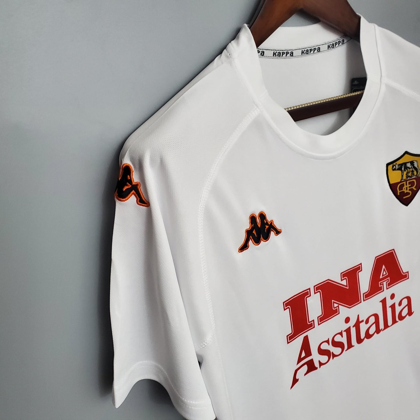 AS Roma 2000/01 Away Long Sleeve Retro Shirt - Fan Version