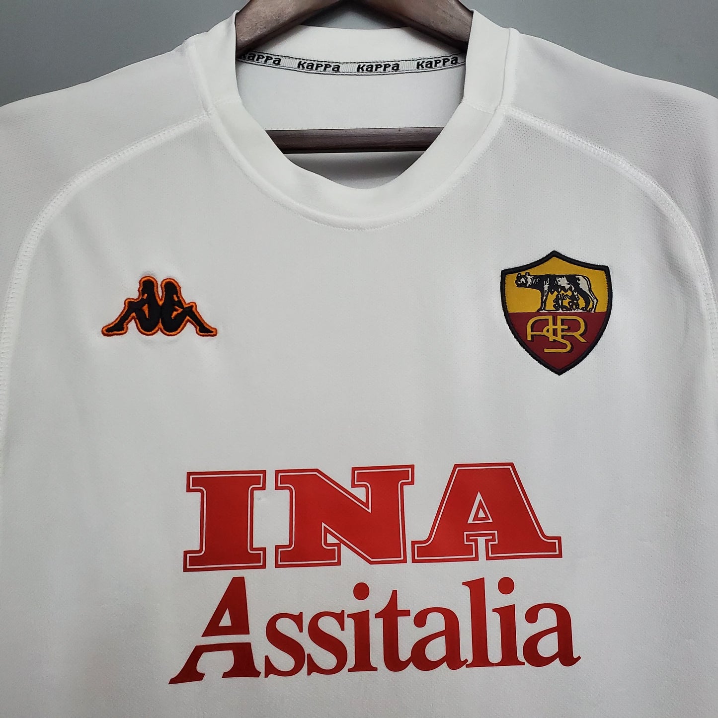 AS Roma 2000/01 Away Long Sleeve Retro Shirt - Fan Version
