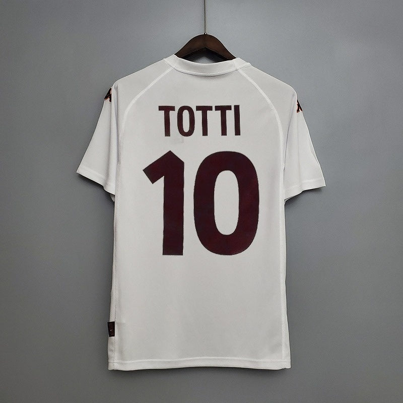 AS Roma 2000/01 Away Long Sleeve Retro Shirt - Fan Version