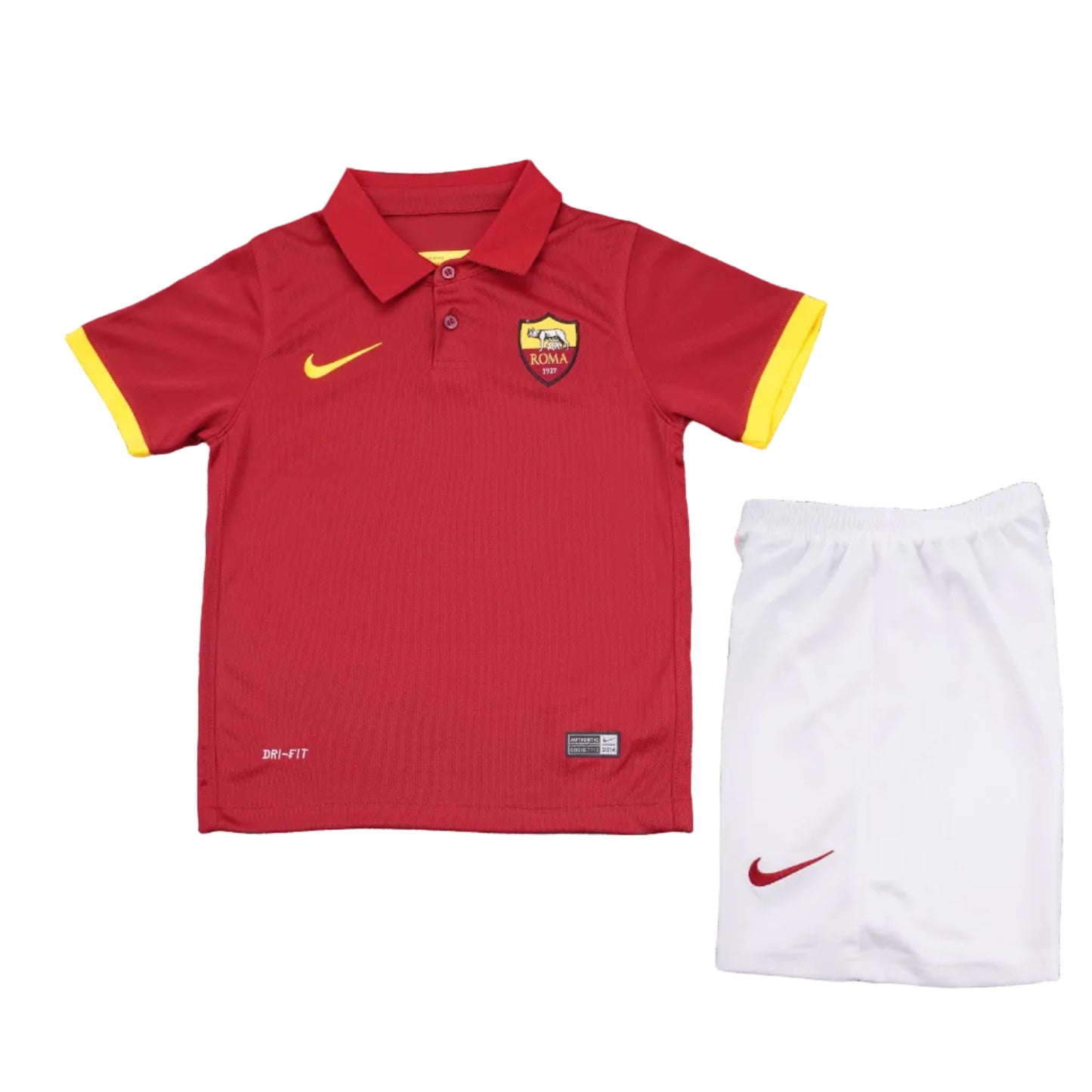 AS Roma 2014/15 Home Retro Shirt - Kids Fan Version