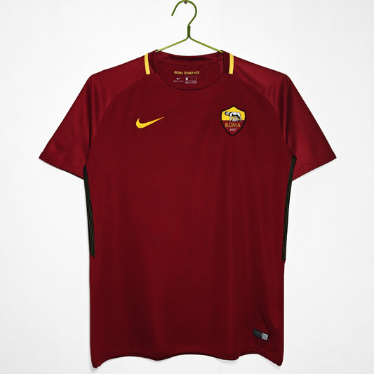 AS Roma 2017/18 Home Retro Shirt - Fan Version