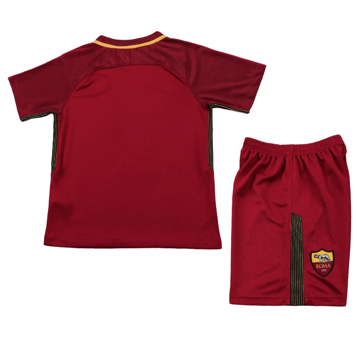 AS Roma 2017/18 Home Retro Shirt - Kids Fan Version