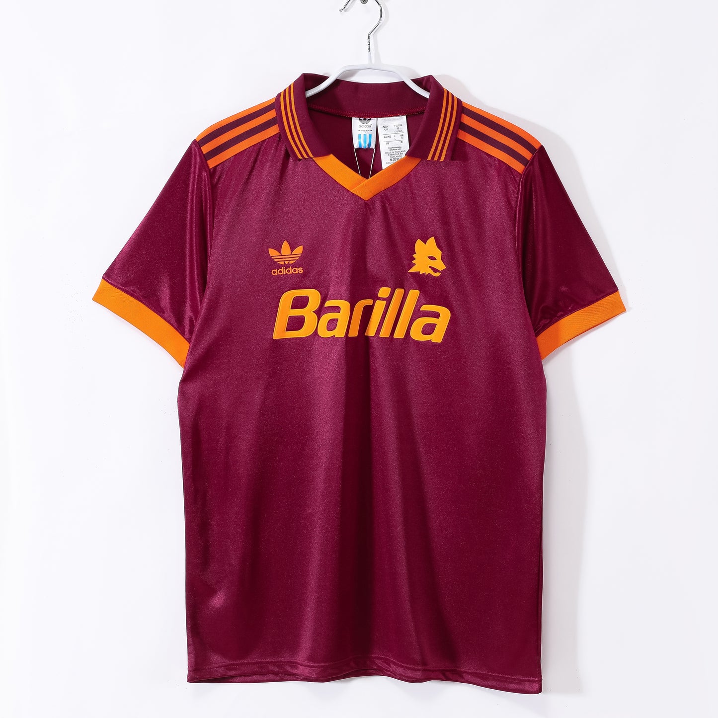 AS Roma 1992-94 Home Retro Shirt - Fan Version