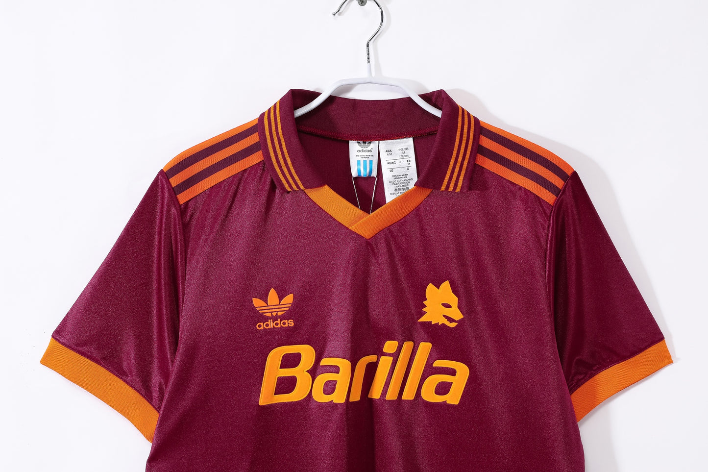 AS Roma 1992-94 Home Retro Shirt - Fan Version