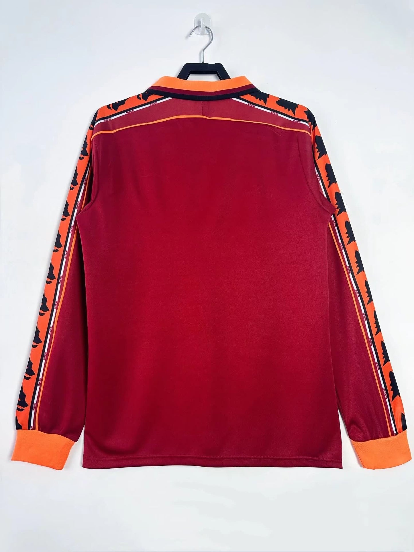 AS Roma 1998/99 Home Long Sleeve Retro Shirt - Fan Version