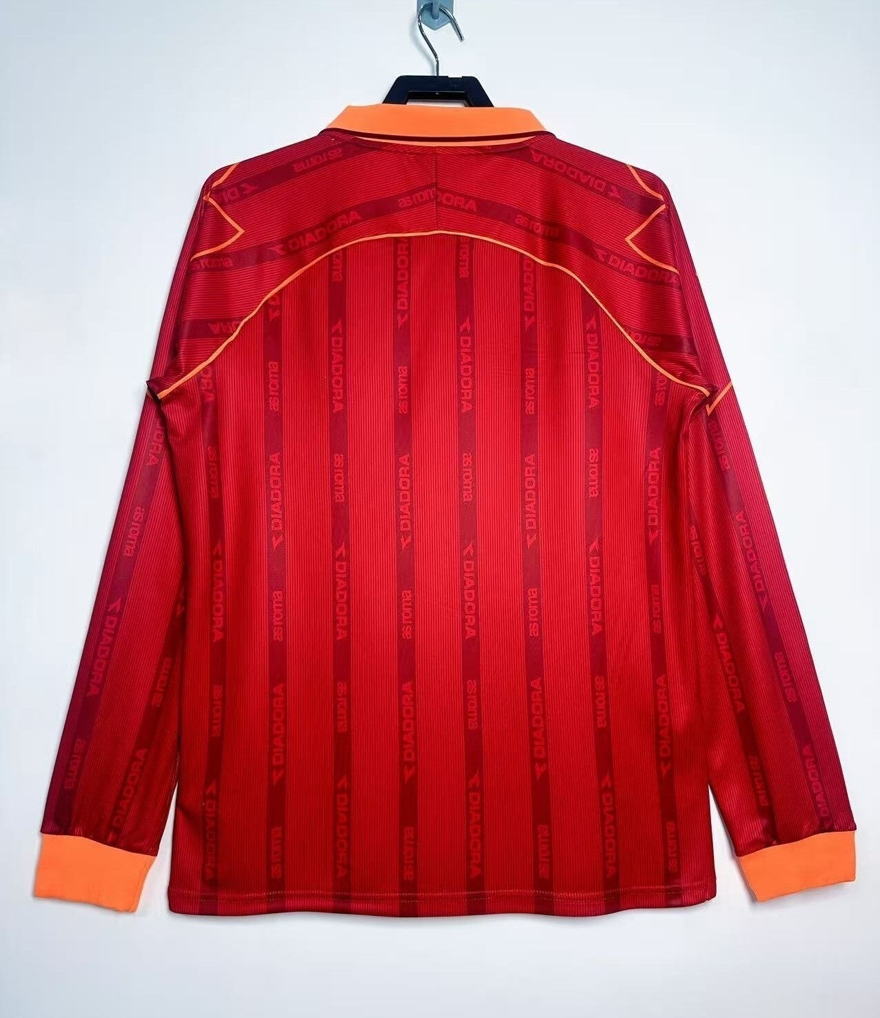 AS Roma 1999/2000 Home Long Sleeve Retro Shirt - Fan Version