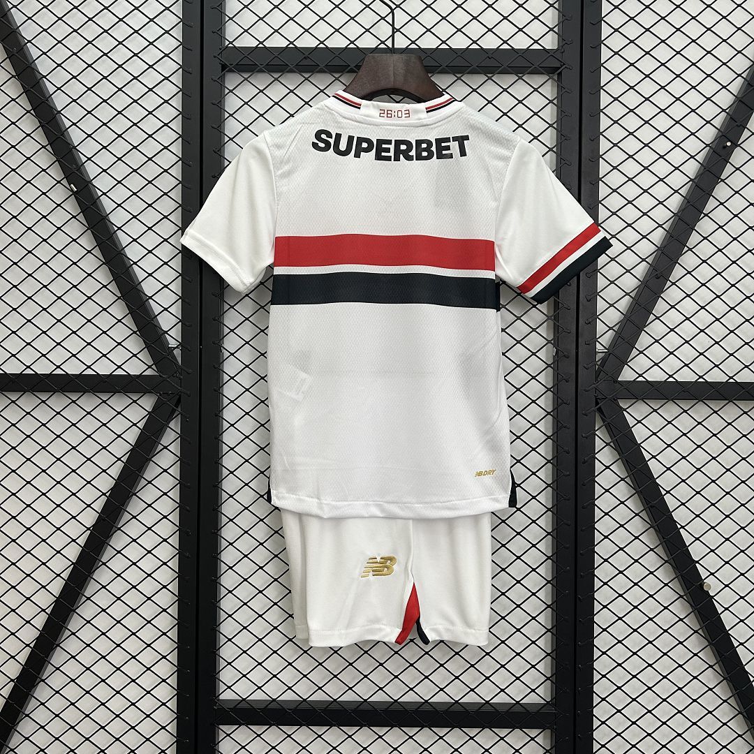 São Paulo 2025-26 Home Kids — Fan Version