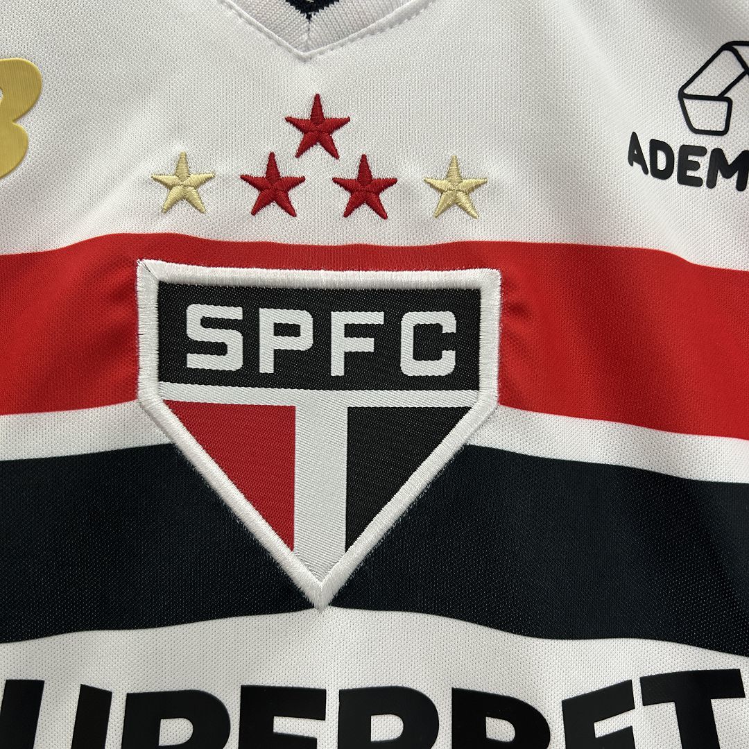 São Paulo 2025-26 Home Kids — Fan Version