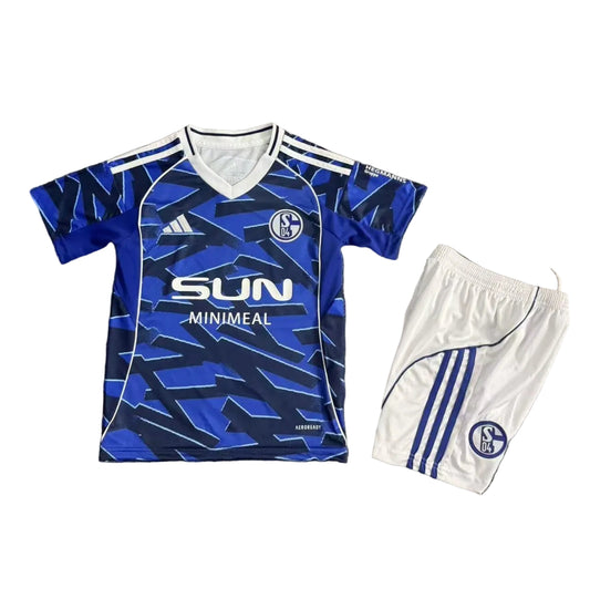 Schalke 04 2025/26 Home — Kids Kit