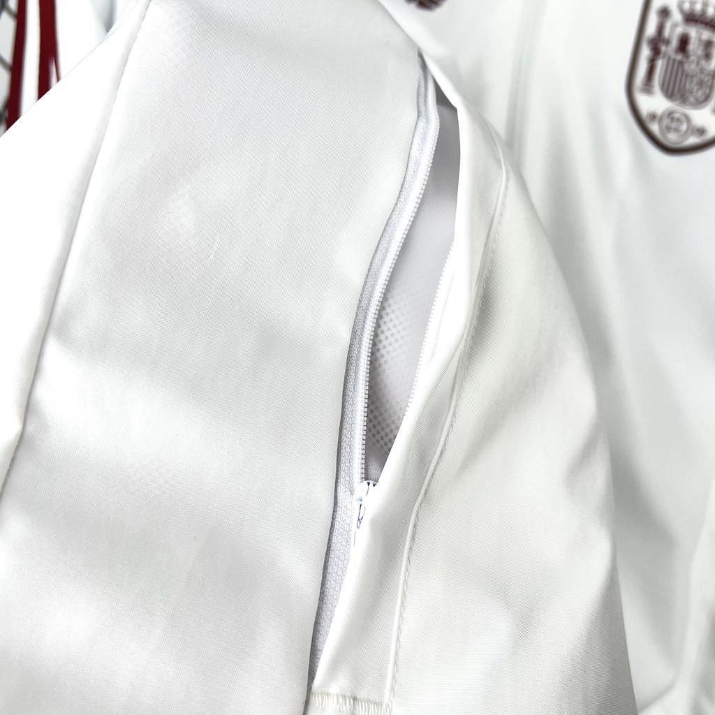 Spain 2026 Away Style Windbreaker (Beige) — Fan Version