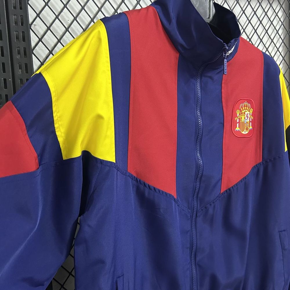 Spain 2026 World Cup Windbreaker (Navy) — Fan Version