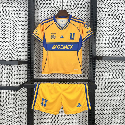 Tigres UANL 2025/26 Home — Kids Kit