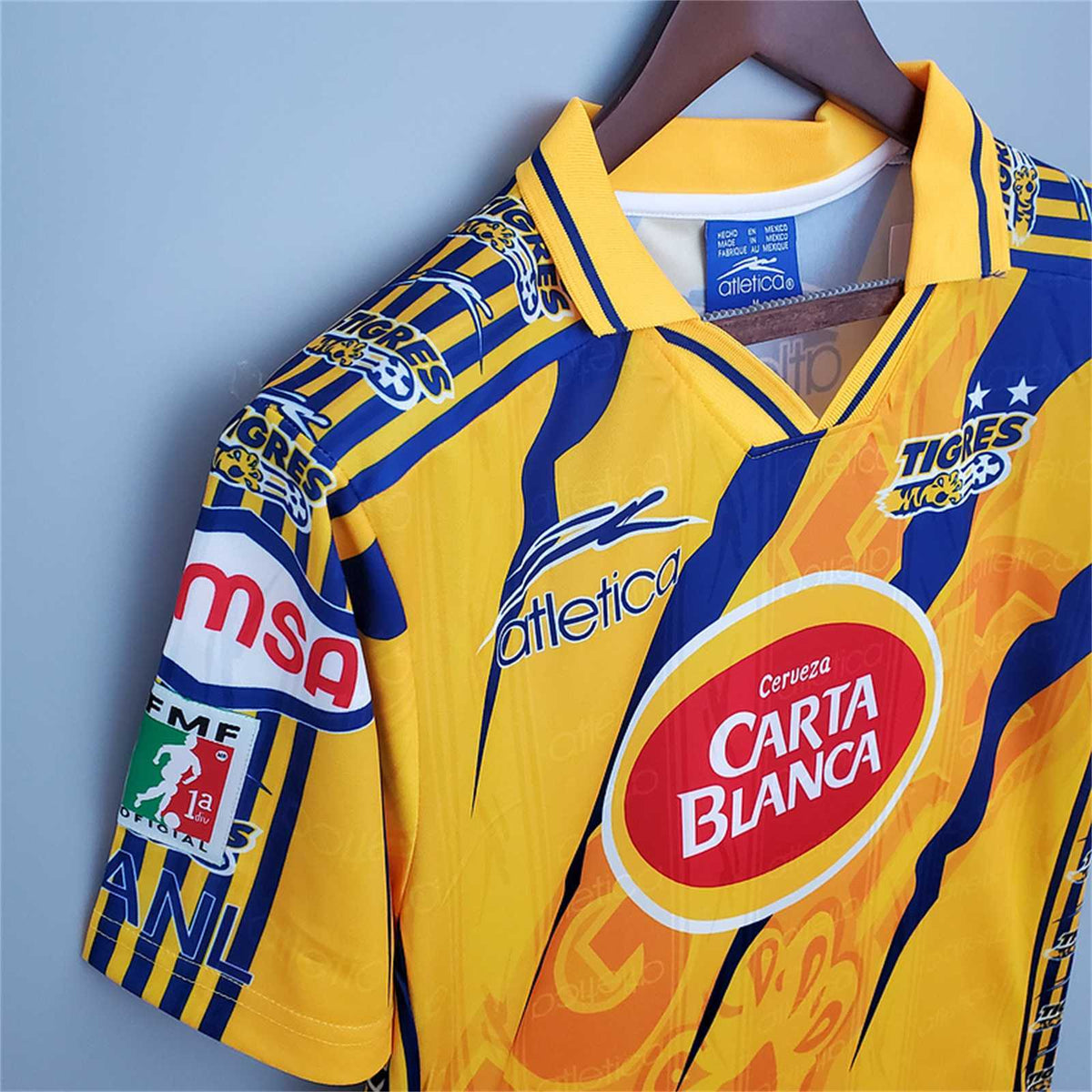 Tigres UANL 1997/98 Home Retro — Fan Version