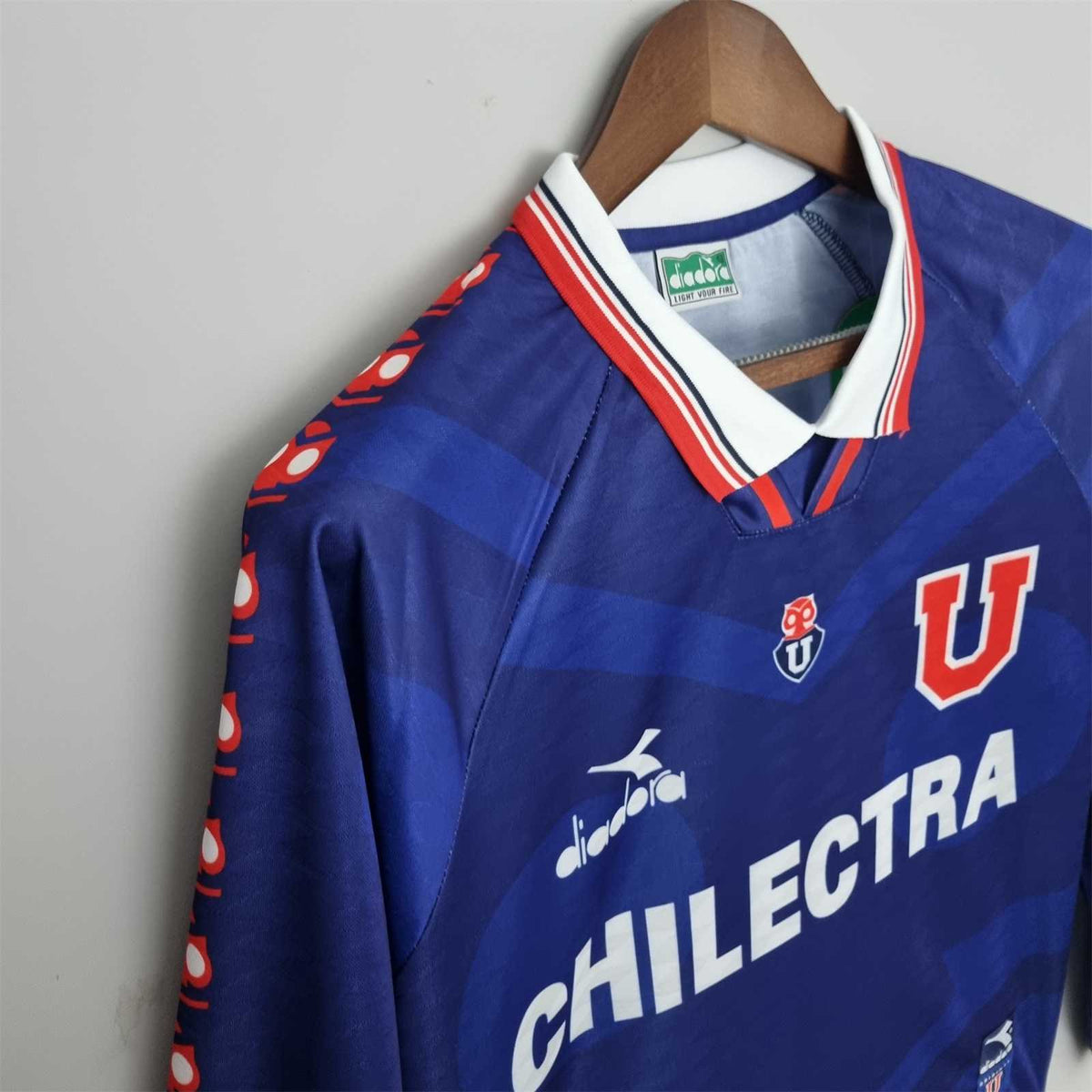 Universidad de Chile 1996 Home Long Sleeve Retro — Fan Version