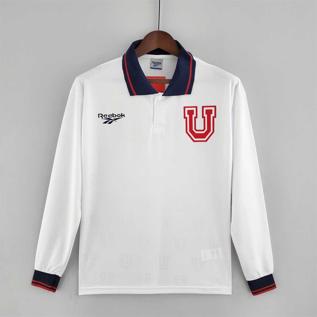 Universidad de Chile 1998 Away Long Sleeve Retro — Fan Version