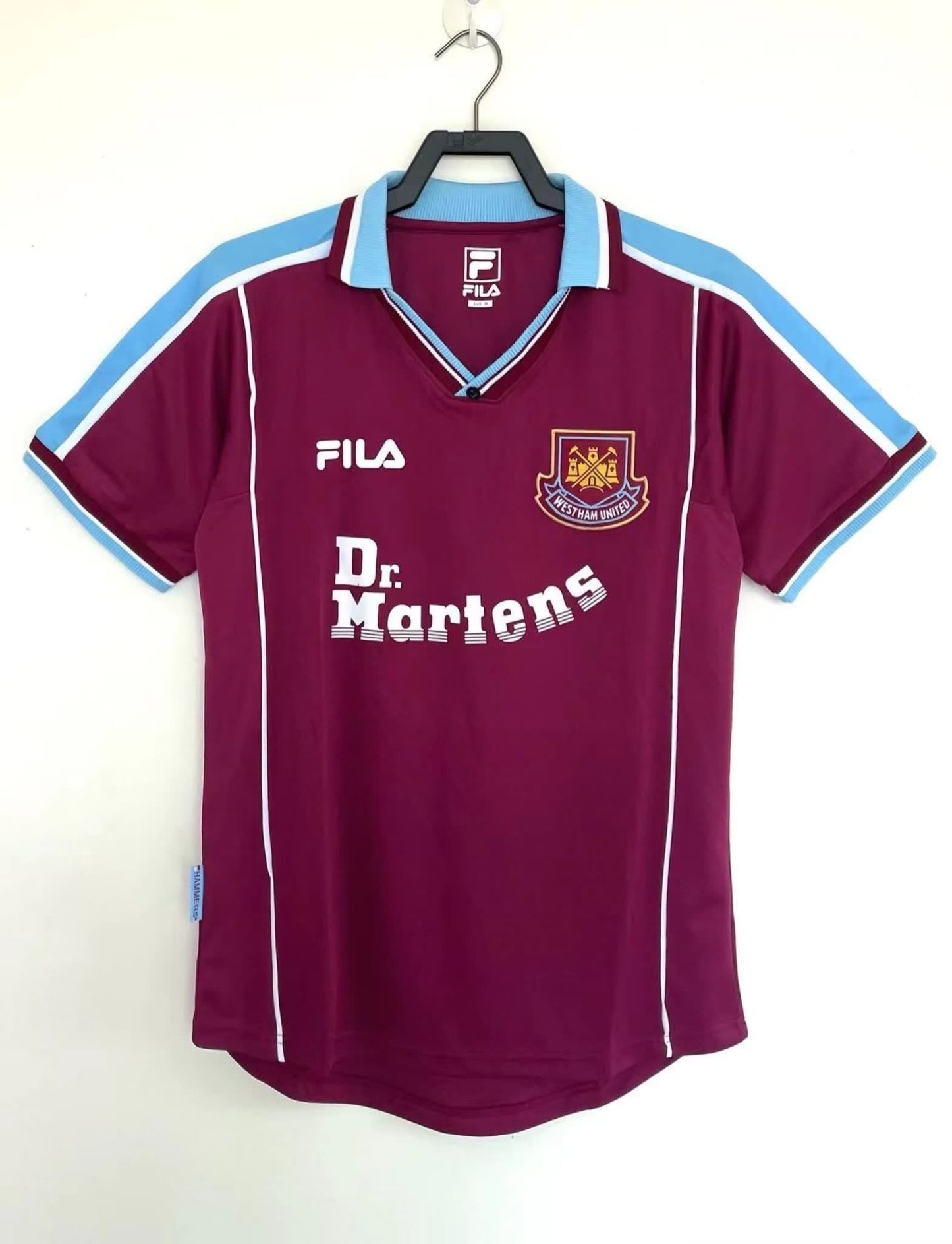West Ham United 1999-01 Home Retro Shirt - Fan Version