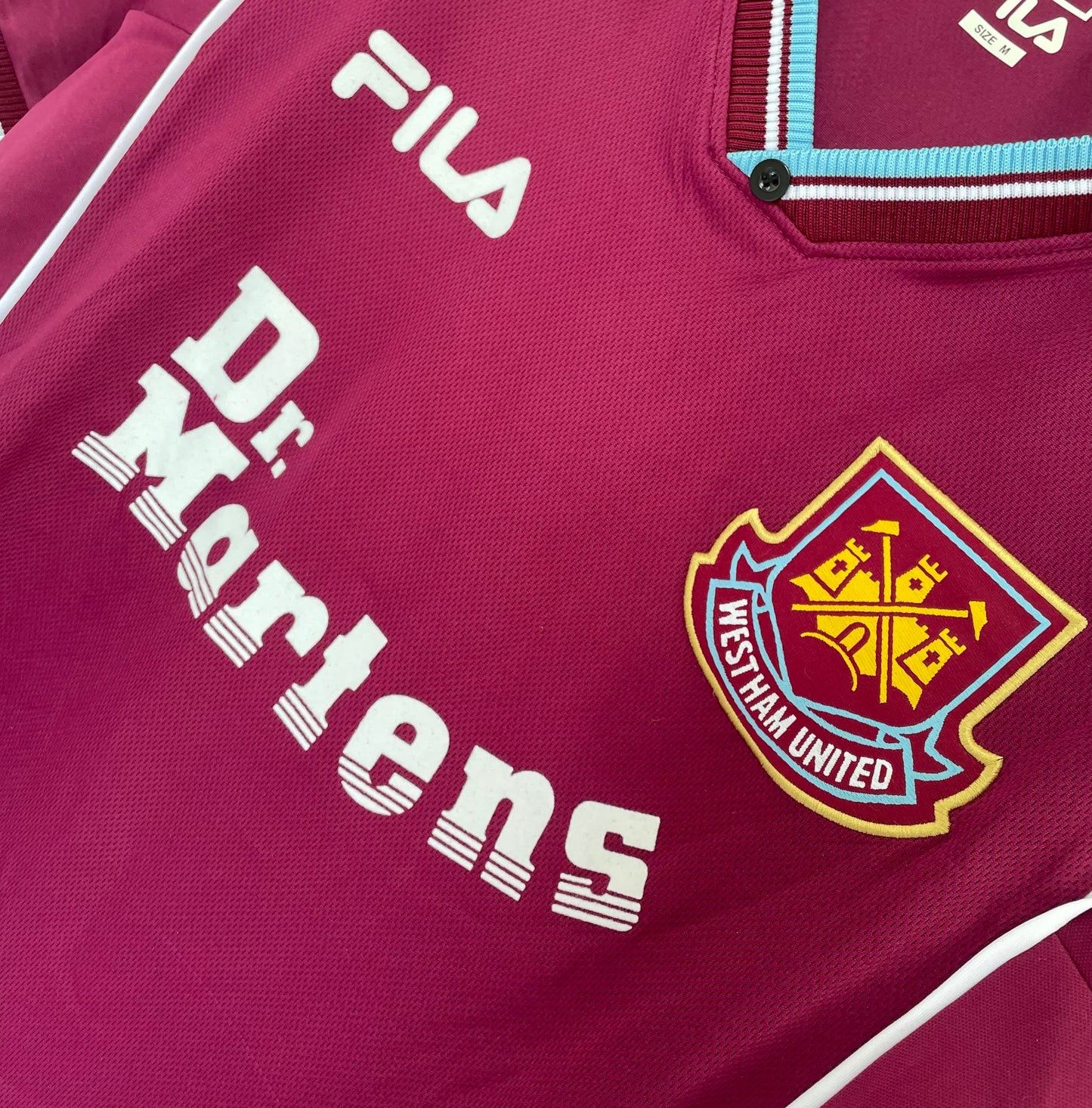 West Ham United 1999-01 Home Retro Shirt - Fan Version